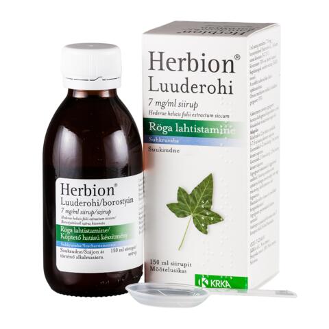Herbion borostyán 7 mg/ml szirup 150ml