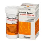 Calcium-Sandoz + Vitamin C 1000mg pezsgtabletta 10x