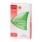 Nicorette Freshfruit 4 mg gyógyszeres rágógumi 30x